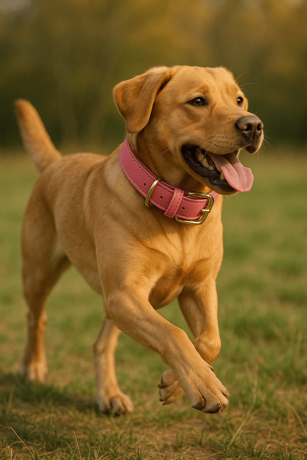 Collier chien cuir - élégance et confort BarkLuxe™ - Dognpuppytoys