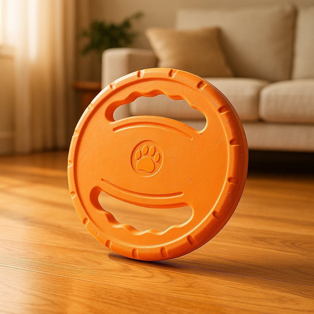 Jouet Chien Indestructible | Disque Flottant Résistant pour Mâcheurs Intensifs - Dognpuppytoys