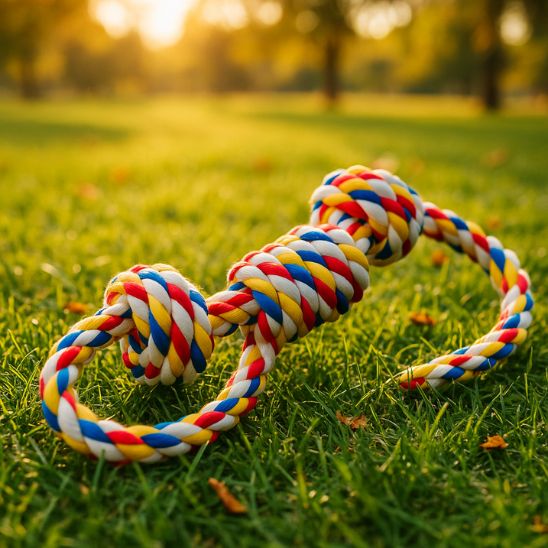 jouet pour chien indestructible IronRope™ - Corde Ultra - Résistante pour Chien - Dognpuppytoys