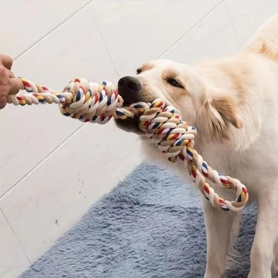 jouet pour chien indestructible IronRope™ - Corde Ultra - Résistante pour Chien - Dognpuppytoys