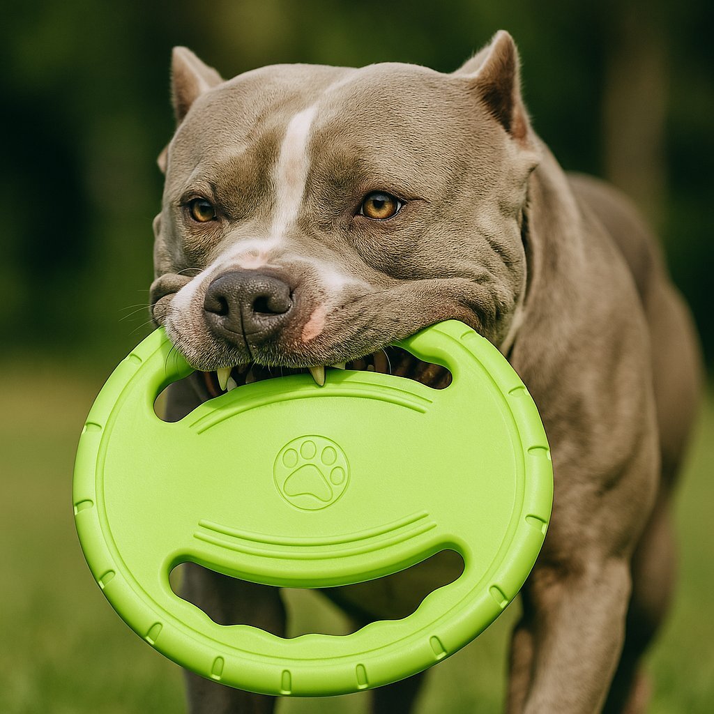 Jouet Chien Indestructible | Disque Flottant Résistant pour Mâcheurs Intensifs - Dognpuppytoys
