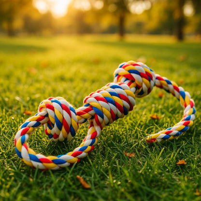 jouet pour chien indestructible IronRope™ - Corde Ultra - Résistante pour Chien - Dognpuppytoys