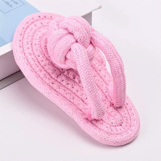 jouet pour chien - MiniTong™ | Sandale en corde anti - stress - Dognpuppytoys